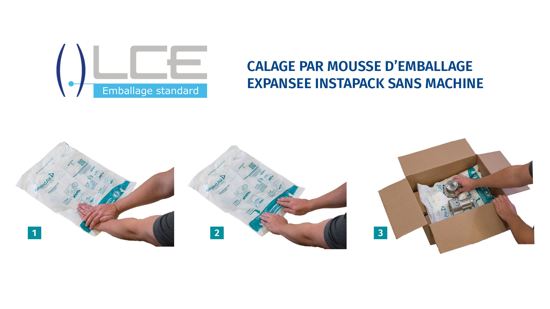 Calage mousse Instapak