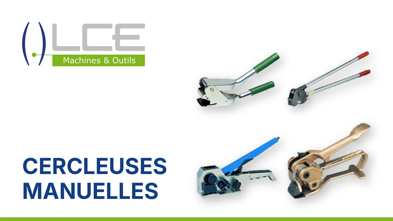 Cercleuses manuelles – machines et outils d’emballage