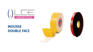 mousses double-face