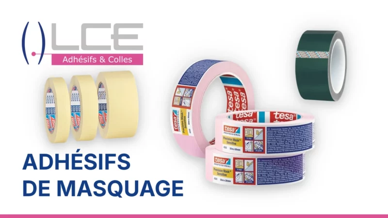 Adhésifs de masquage haute précision