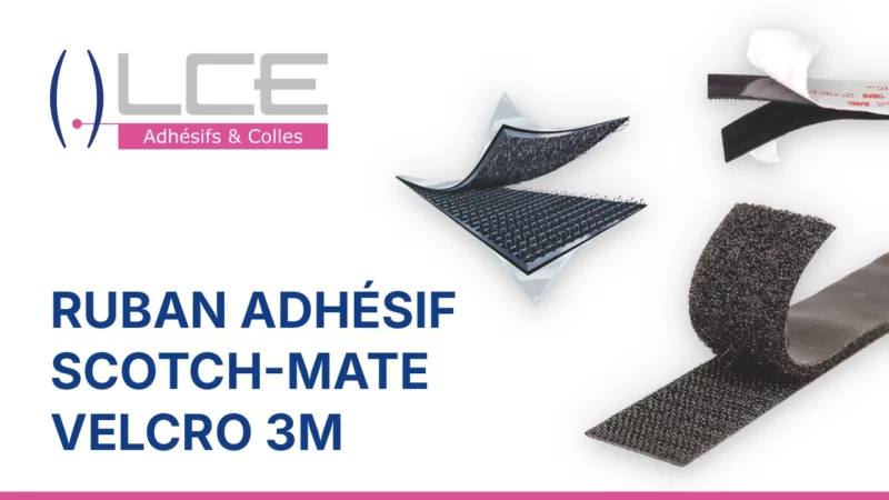 Ruban Adhesif Scotch-Mate velcro
