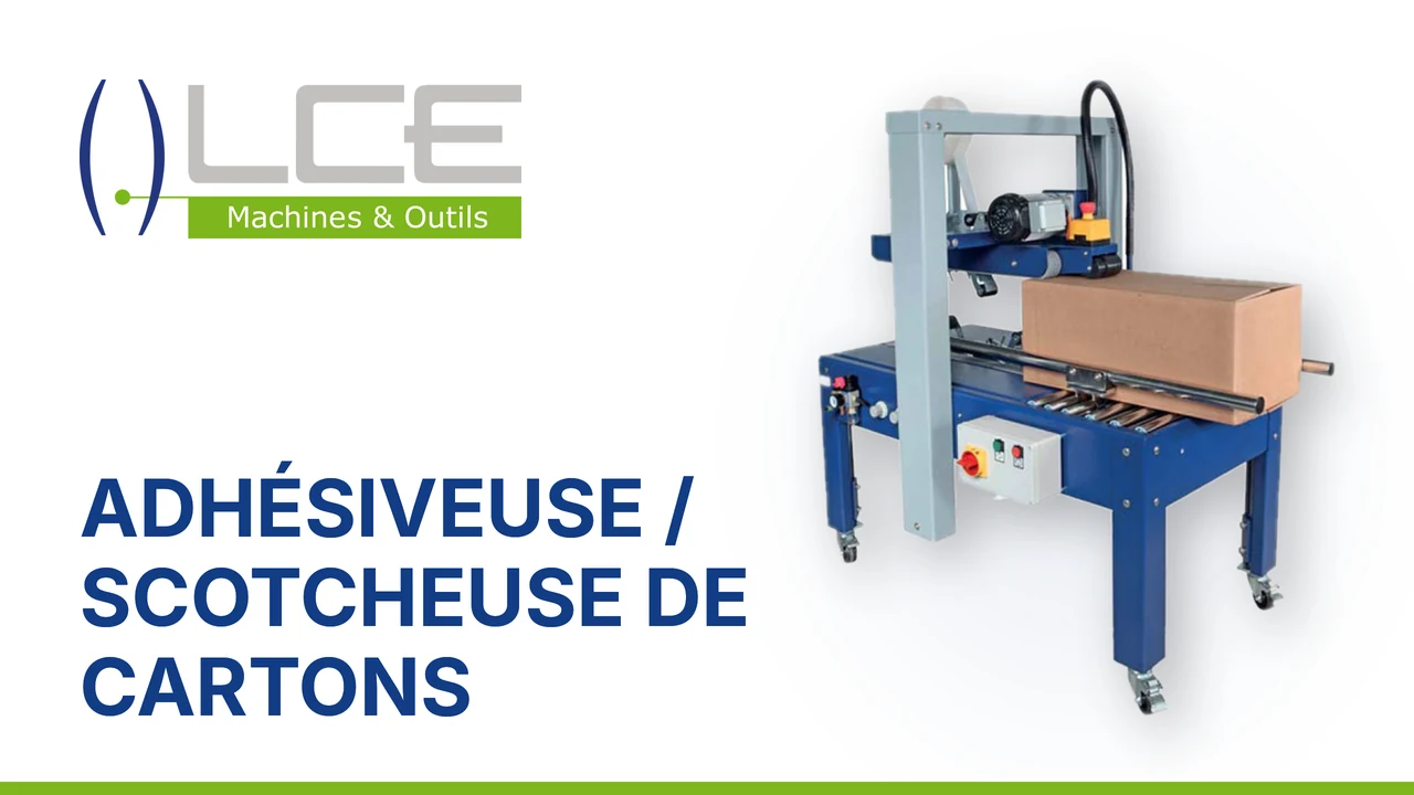Adhésivage – machines et outils d’emballage