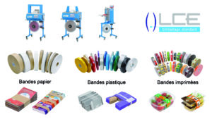 bandes-emballage Bandes papier / plastique / imprimées