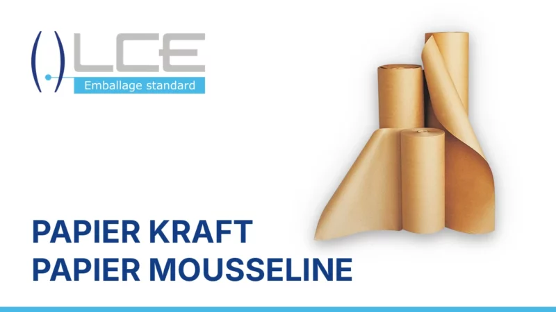 Papier kraft / papier mousseline
