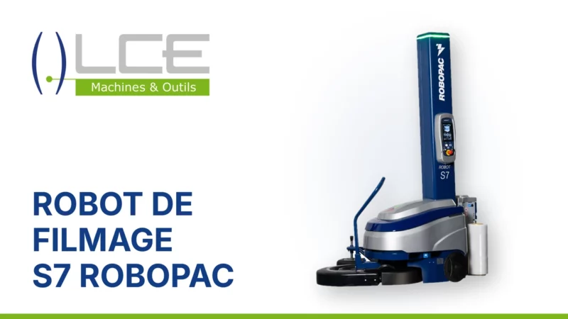 Robot filmage/banderolage de palettes Robopac S7