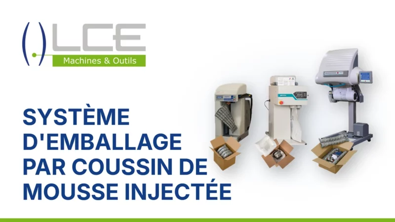 Machine d'emballage par coussins de mousse injectée Instapak