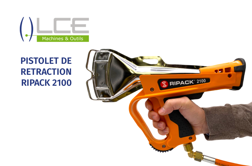 Pistolet de rétraction RIPACK 2100 - LCEmballage