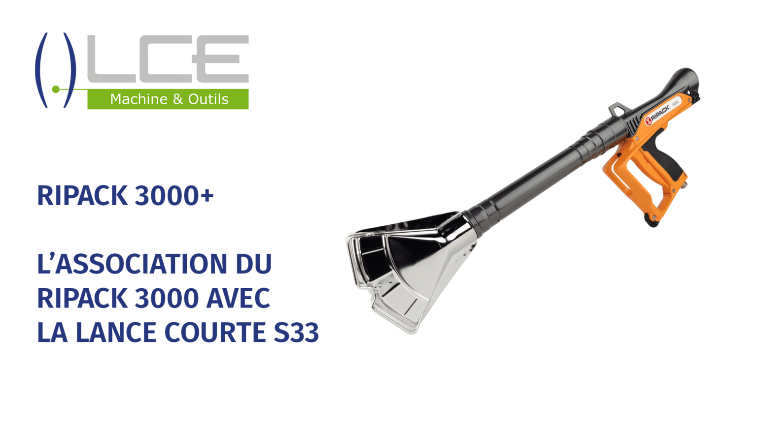 Pistolet de rétraction RIPACK 3000+ - LCEmballage