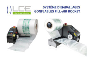 Emballage_gonflable Système d'emballage par coussins gonflables Fill-Air Rocket