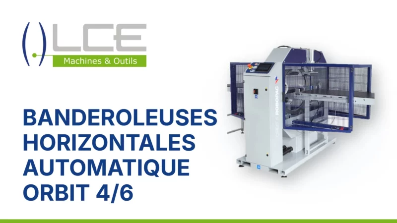 Banderoleuse Horizontale Automatique Orbit 4/6/9/12 Robopac
