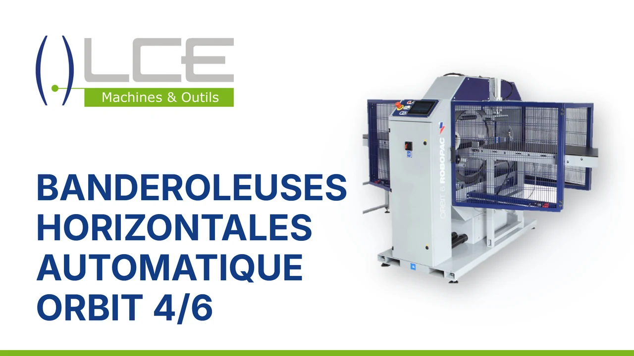 Banderoleuses horizontales – machines et outils d’emballage