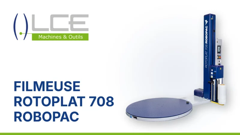 ROTOPLAT 708 PVS - Filmeuse automatique ROBOPAC