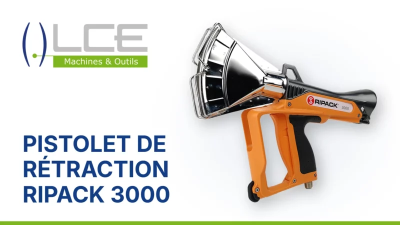 Pistolet de rétraction RIPACK 3000