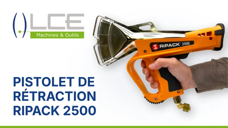Pistolet de rétraction RIPACK 2500