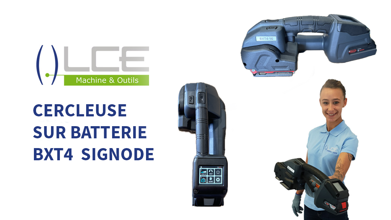 Cercleuses combinés électriques BXT4 SIGNODE